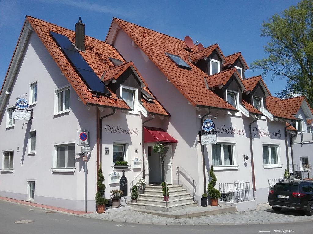 Landhotel Garni Am Muehlenwoerth Tauberbischofsheim Buitenkant foto