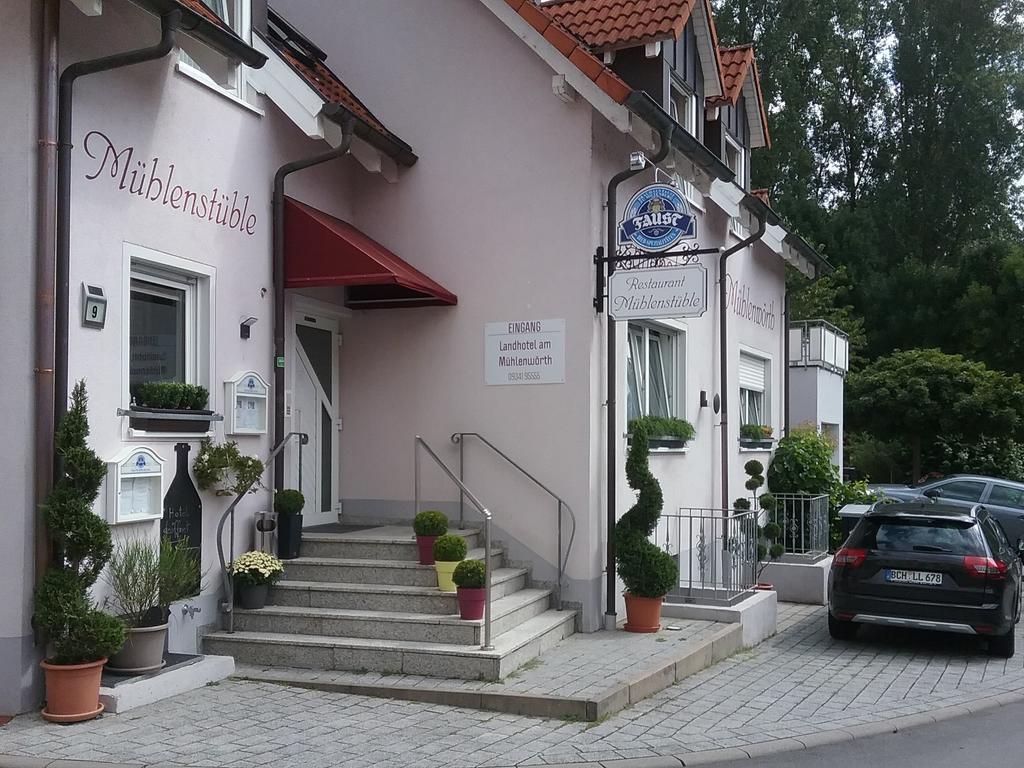 Landhotel Garni Am Muehlenwoerth Tauberbischofsheim Buitenkant foto